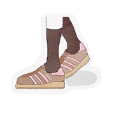 スニーカーのイラスト